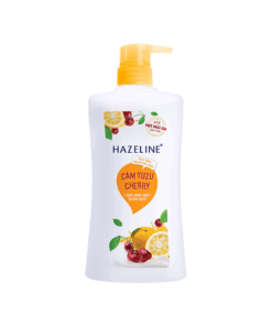 HAZELINE YUZU ORANGE & CHERRY SHOWER GEL