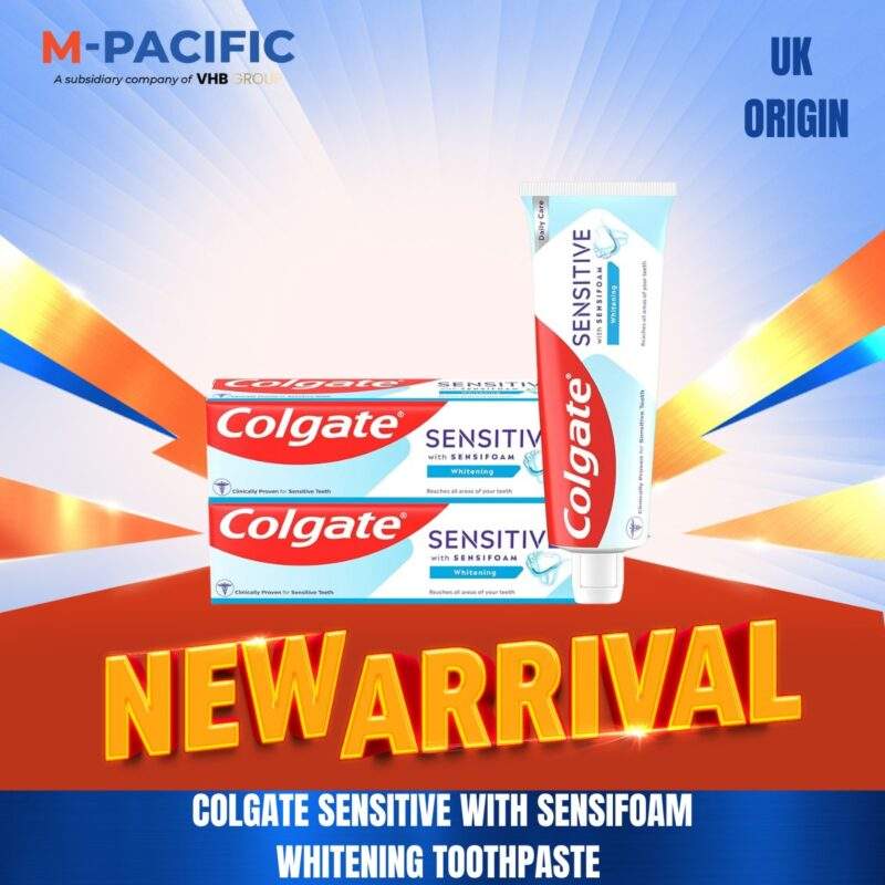 Colgate Sensitive woth Sensifoaming - Oral care - FMCG supplier - FMCG distributor - UK origin - wholesale