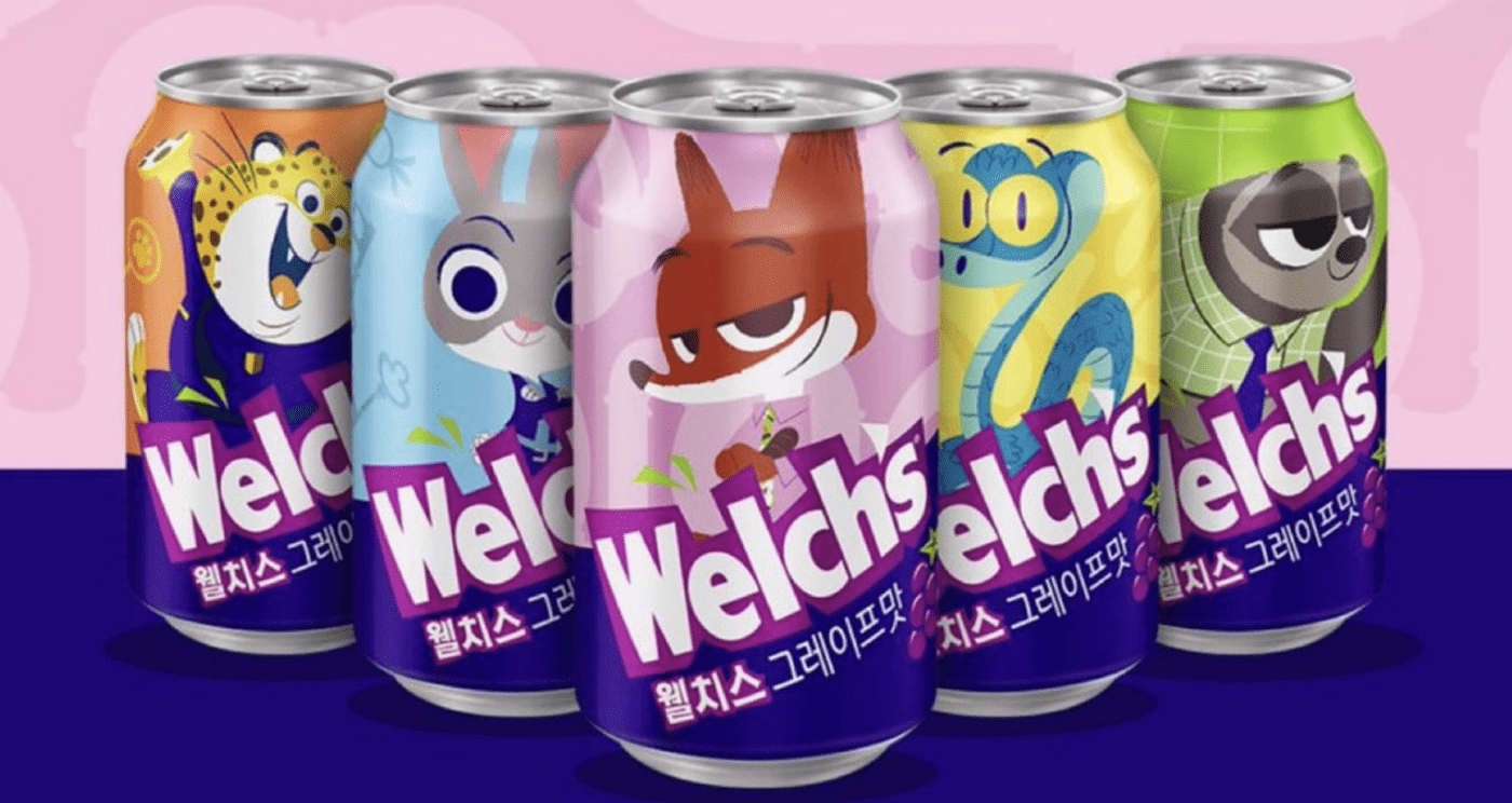 Welch's Zootopia Limited Edition - FMCG Suppliers - FMCG wholesale - FMCG Distributors - Korean origin
