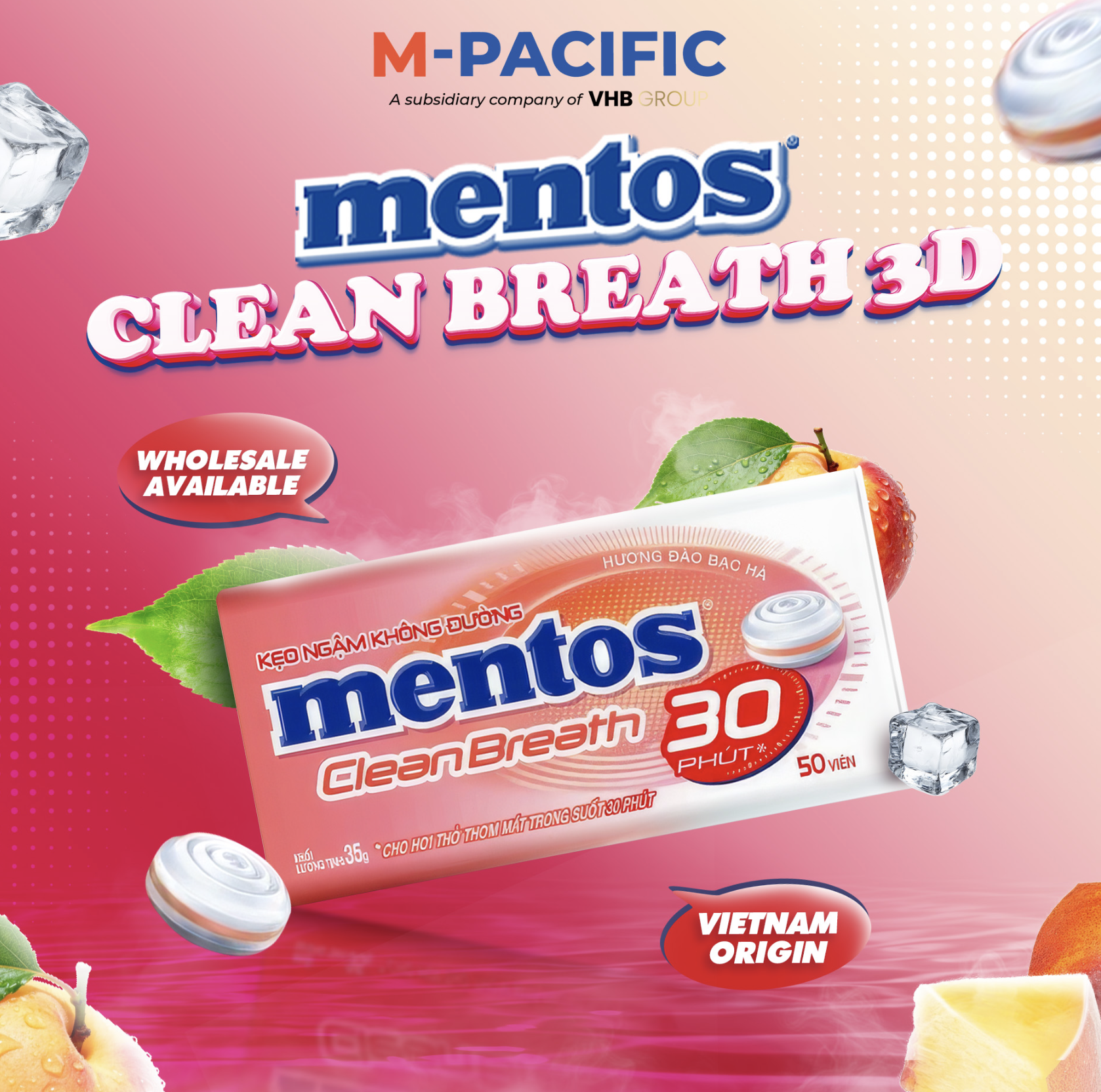Mentos Clean Breath - wholesale - FMCG supplier - FMCG distributor