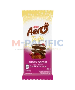 NESTLÉ AERO TRUFFLE BLACK FOREST CAKE FLAVOR CHOCOLATE BAR 105G WHOLESALE 105G - CANADA ORIGIN