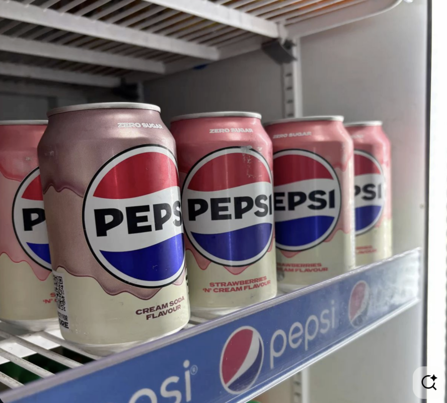 PEPSI STRAWBERRIES ’N’ CREAM - ready-to-drink - wholesale - export - FMCG distributor - FMCG supplier