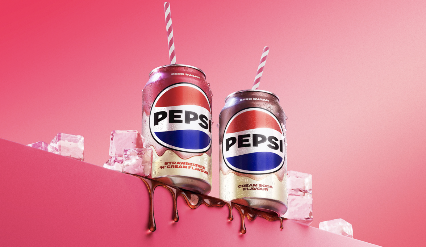 PEPSI STRAWBERRIES ’N’ CREAM - ready-to-drink, wholesale, export, FMCG distributor, FMCG supplier