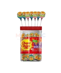 CHUPA CHUPS LOLLIPOP JAR 8X30X9G WHOLESALE 9G - INDONESIA ORIGIN