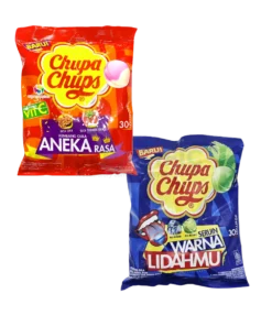 CHUPA CHUPS LOLLIPOP BAG 8X30X9G WHOLESALE 9G - INDONESIA ORIGIN