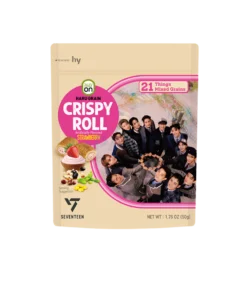 HY SEVENTEEN HARU 21 GRAINS CRISPY ROLL STRAWBERRY 50G WHOLESALE 50G - KOREA ORIGIN