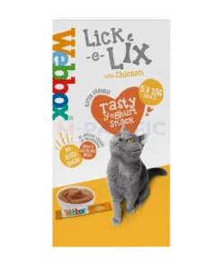 WEBBOX LICK-E-LIX CHICKEN 5X15G WHOLESALE 15G - UK ORIGIN