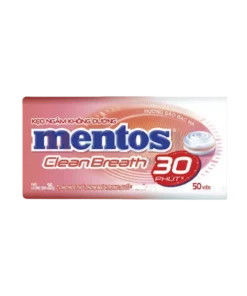 MENTOS CLEAN BREATH 3D PEACH MINT 35G WHOLESALE 35G - VIETNAM ORIGIN