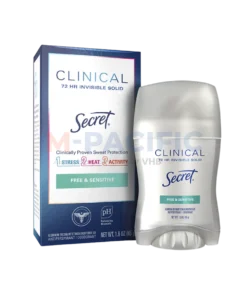 SECRET CLINICAL STRENGTH FREE SENSITIVE 1.6 OZ 45G WHOLESALE 1.6 OZ (45G) - US ORIGIN