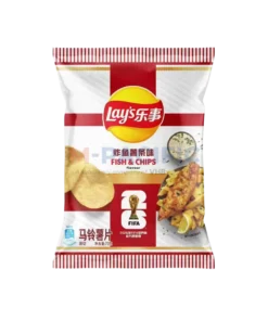 LAY'S POTATO CHIPS FISH & CHIPS 60G WHOLESALE 60G - CHINA ORIGIN