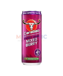 CARABAO ENERGY DRINK MIXED BERRY 330ML WHOLESALE 330ML - THAILAND ORIGIN