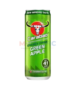 CARABAO ENERGY DRINK GREEN APPLE 330ML WHOLESALE 330ML - THAILAND ORIGIN
