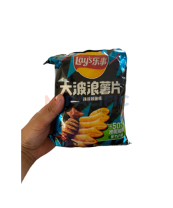 LAYS BIG WAVE GRILLED SQUID FLAVOR 70G 70G - CHINA ORIGIN