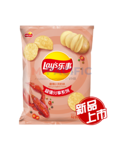 LAYS CLASSIC SPICY CRAWFISH FLAVOR 135G 135G - CHINA ORIGIN