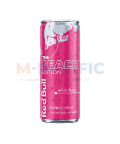 RED BULL PEACH EDITION ENERGY DRINK CAN 250ML 250ML - EUROPE ORIGIN