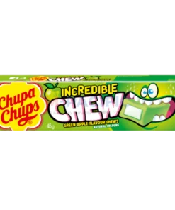 CHUPA CHUPS INCREDIBLE CHEW GREEN APPLE 45G WHOLESALE 45G - VIETNAM ORIGIN