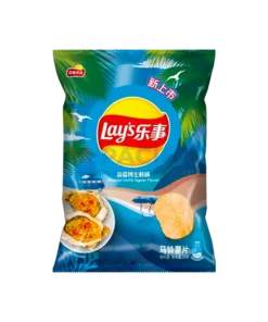LAY'S ROASTED GARLIC OYSTER POTATO CHIPS 90G WHOLESALE 90G - CHINA ORIGIN