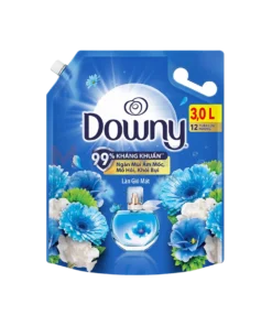 DOWNY FABRIC SOFTENER REFILL POUCH 3L X4 FRESH BREEZE SCENT WHOLESALE 3L X4 - VIETNAM ORIGIN