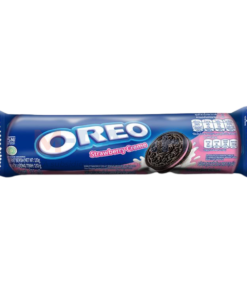 OREO SANDWICH STRAWBERRY BISCUITS 110.4G 110.4G - INDONESIA ORIGIN