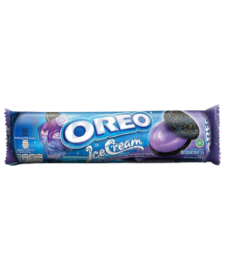 OREO SANDWICH ICE CREAM BLUEBERRY BISCUITS 110.4G 110.4G - INDONESIA ORIGIN