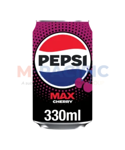 PEPSI MAX ZERO SUGAR CHERRY 330ML 24X330ML WHOLESALE 330ML - UK ORIGIN