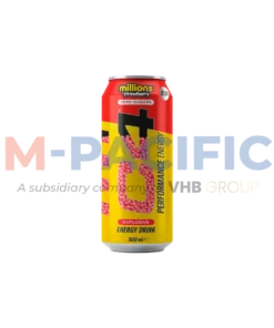BOOST MILLIONS STRAWBERRY ZERO SUGARS CAN 500ML WHOLESALE 500ML - UK ORIGIN