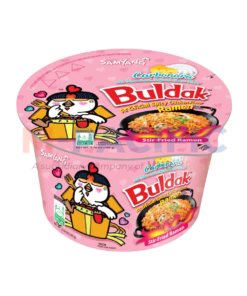 HOT CHICKEN FLAVOR RAMEN CARBONARA BIG BOWL 105G WHOLESALE 105G - MIDDLE EAST ORIGIN