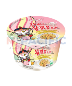 HOT CHICKEN FLAVOR RAMEN CREAM CARBONARA BIG BOWL 120G WHOLESALE 120G - MIDDLE EAST ORIGIN