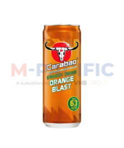 CARABAO ENERGY DRINK ORANGE BLAST 330ML WHOLESALE 330ML - UK ORIGIN