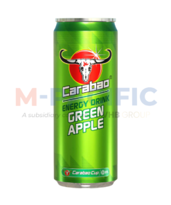 CARABAO ENERGY DRINK GREEN APPLE 330ML WHOLESALE 330ML - UK ORIGIN