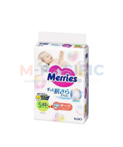 MERRIES BABY TAPE DIAPERS S 62 S 62 TAPE - VIETNAM ORIGIN