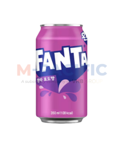 FANTA GRAPE FLAVOR CAN 350ML 350ML - KOREA ORIGIN