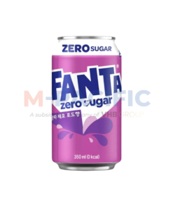 FANTA ZERO GRAPE FLAVOR CAN 350ML 350ML - KOREA ORIGIN