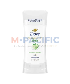 DOVE ALUMINUM FREE DEODORANT STICK CUCUMBER GREEN TEA 2.6OZ WHOLESALE 2.6OZ - US ORIGIN