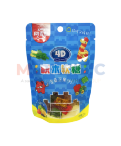 CANDY AMOS 72G 4D BLOCKS GUMMY BAG 72G - CHINA ORIGIN