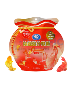 CANDY AMOS 65G 4D LUCKY FISH GUMMY 65G - CHINA ORIGIN