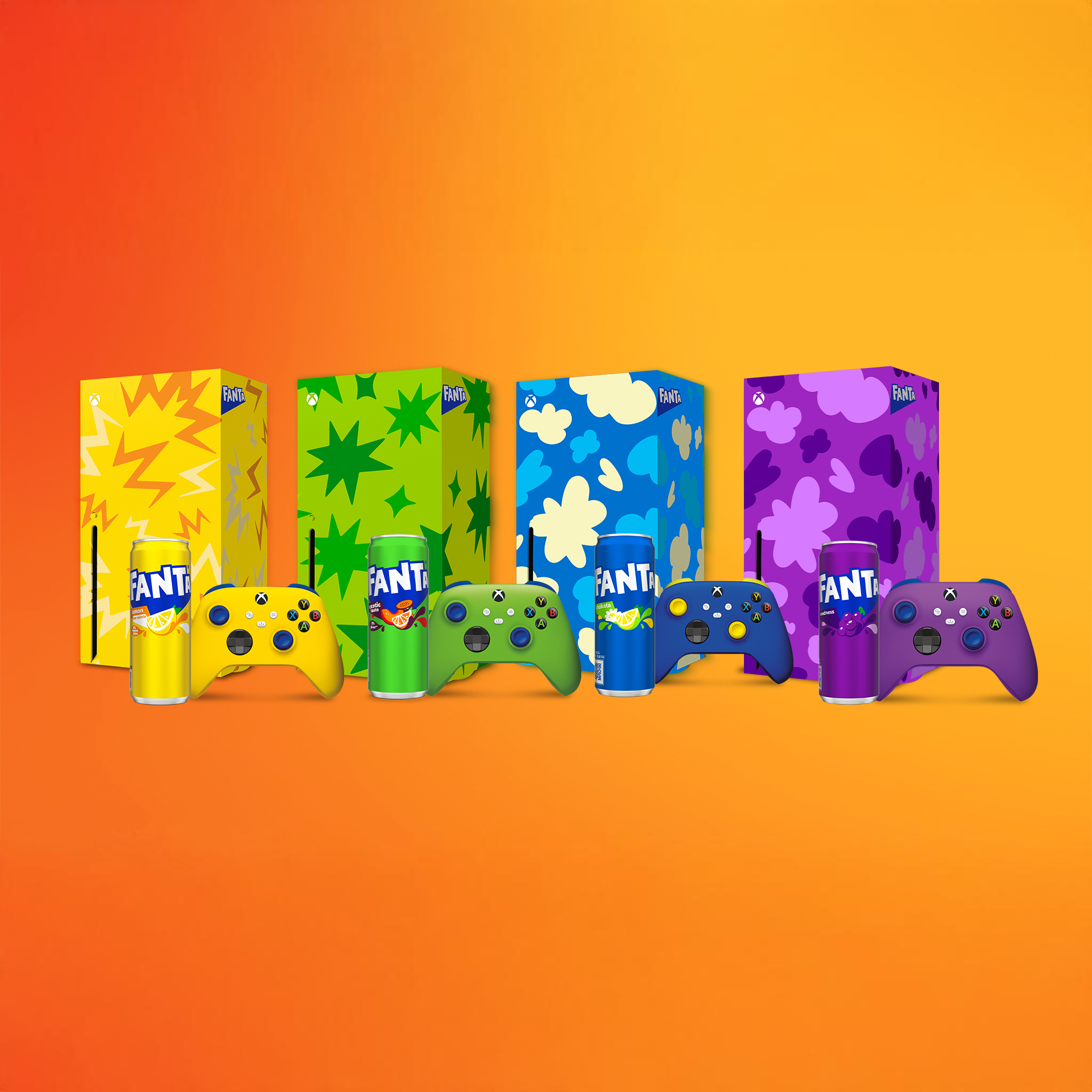 Fanta Xbox Collabration
