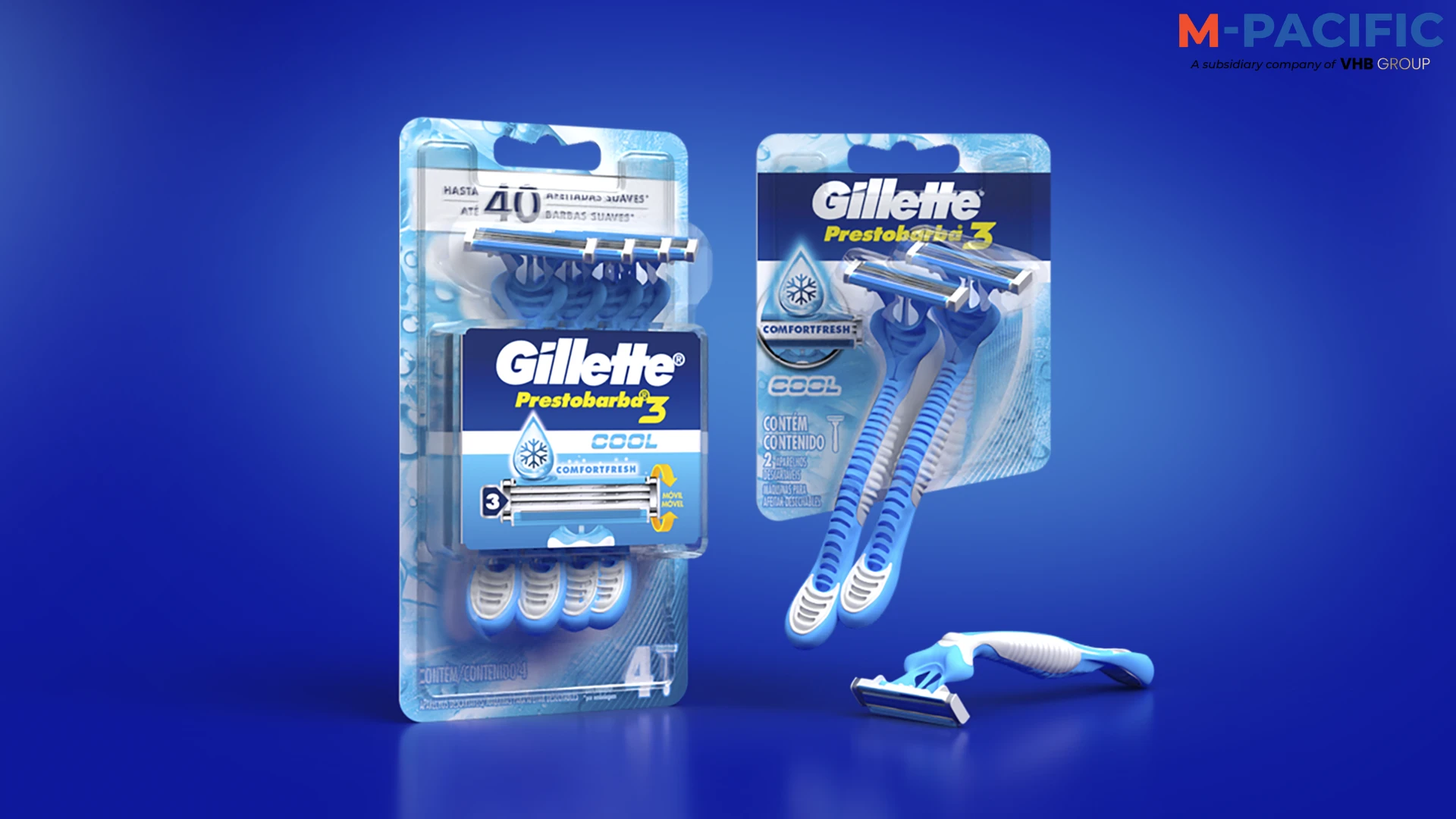 Gillette Men Care Razors Distribute Channel
